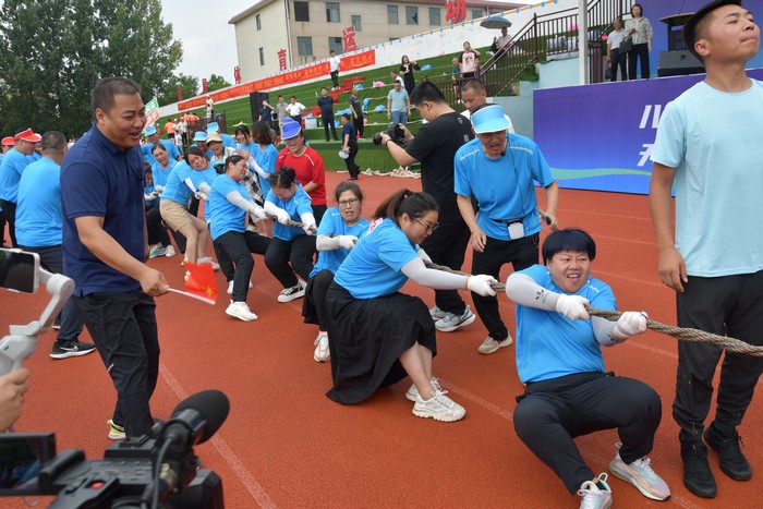 临沂市社区邻里节运动季在罗庄区启动